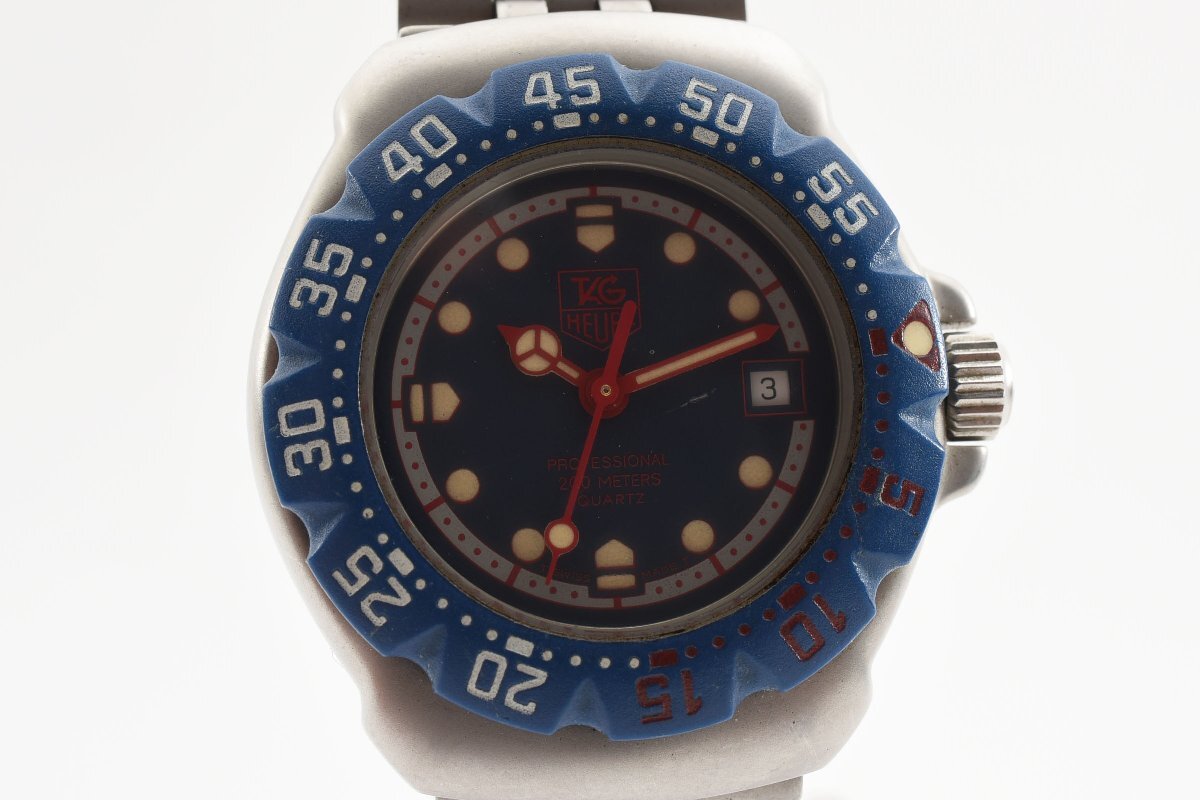 タグホイヤー プロフェッショナル デイト ダイバー 370-508 クォーツ レディース 腕時計 TAGheuer_画像1
