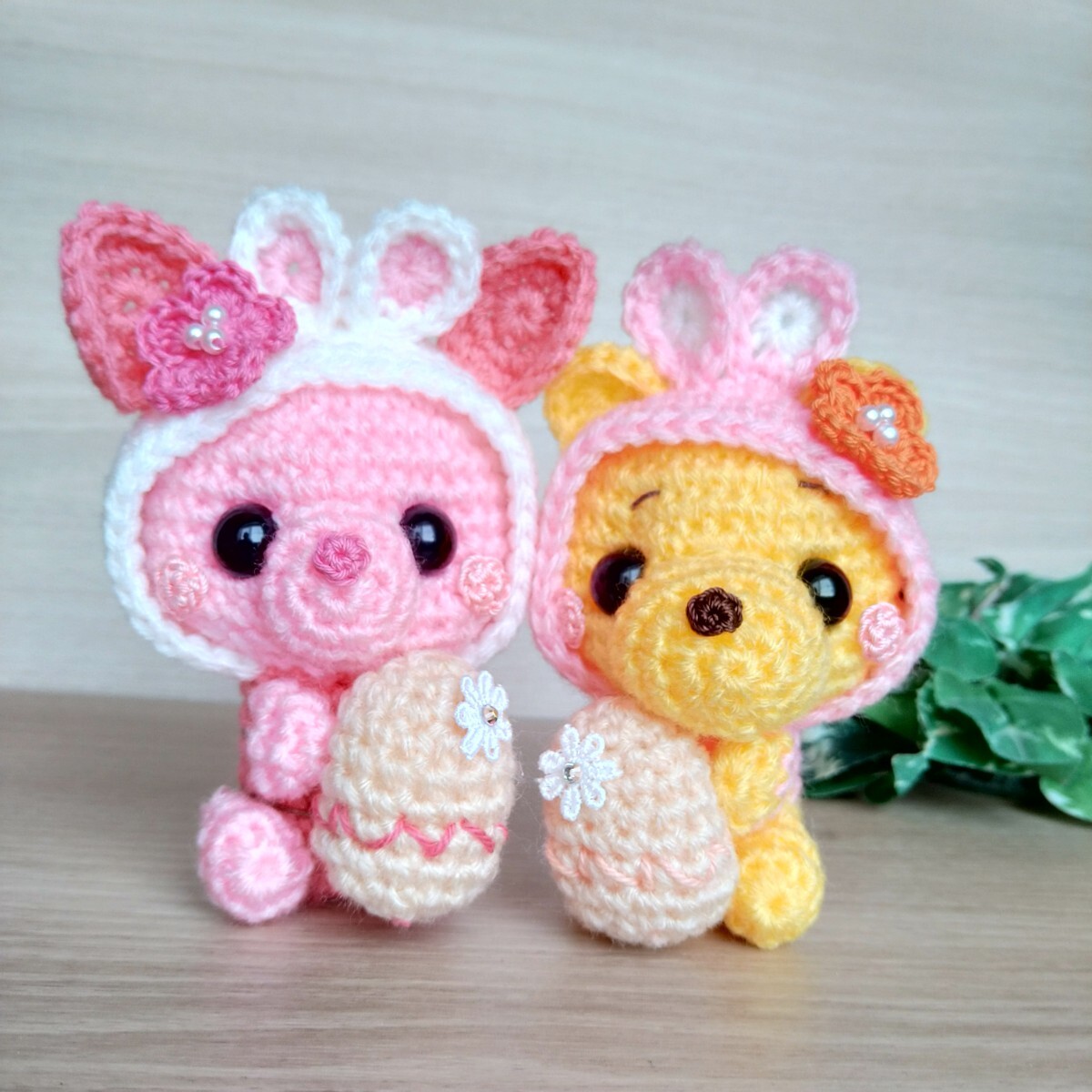 #Amy... knitting e-s ta-* Tama ....... cartoon-character costume pink! free shipping hand made!