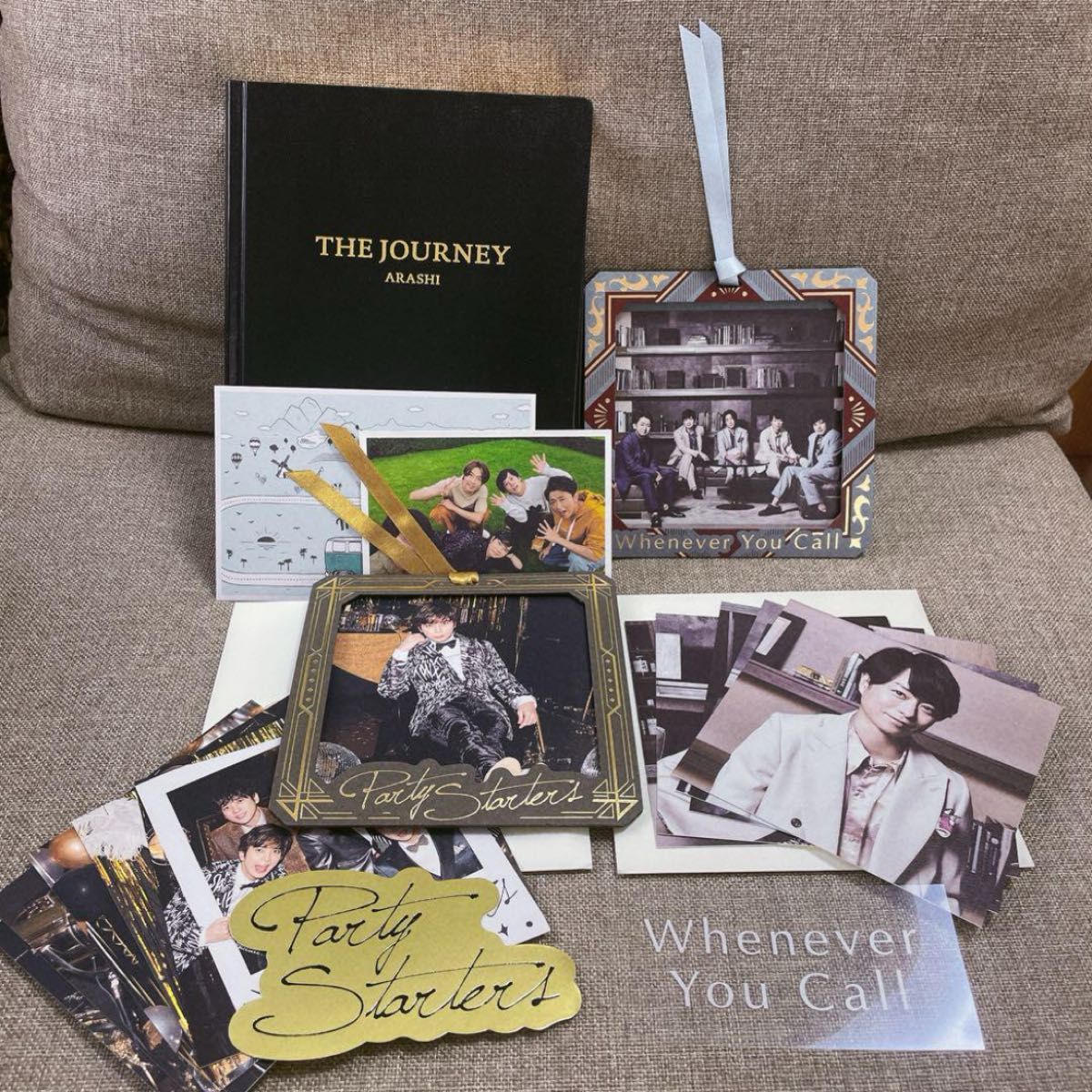 新品未読★『嵐を旅する展覧会』図録『THE JOURNEY』 グッズセット