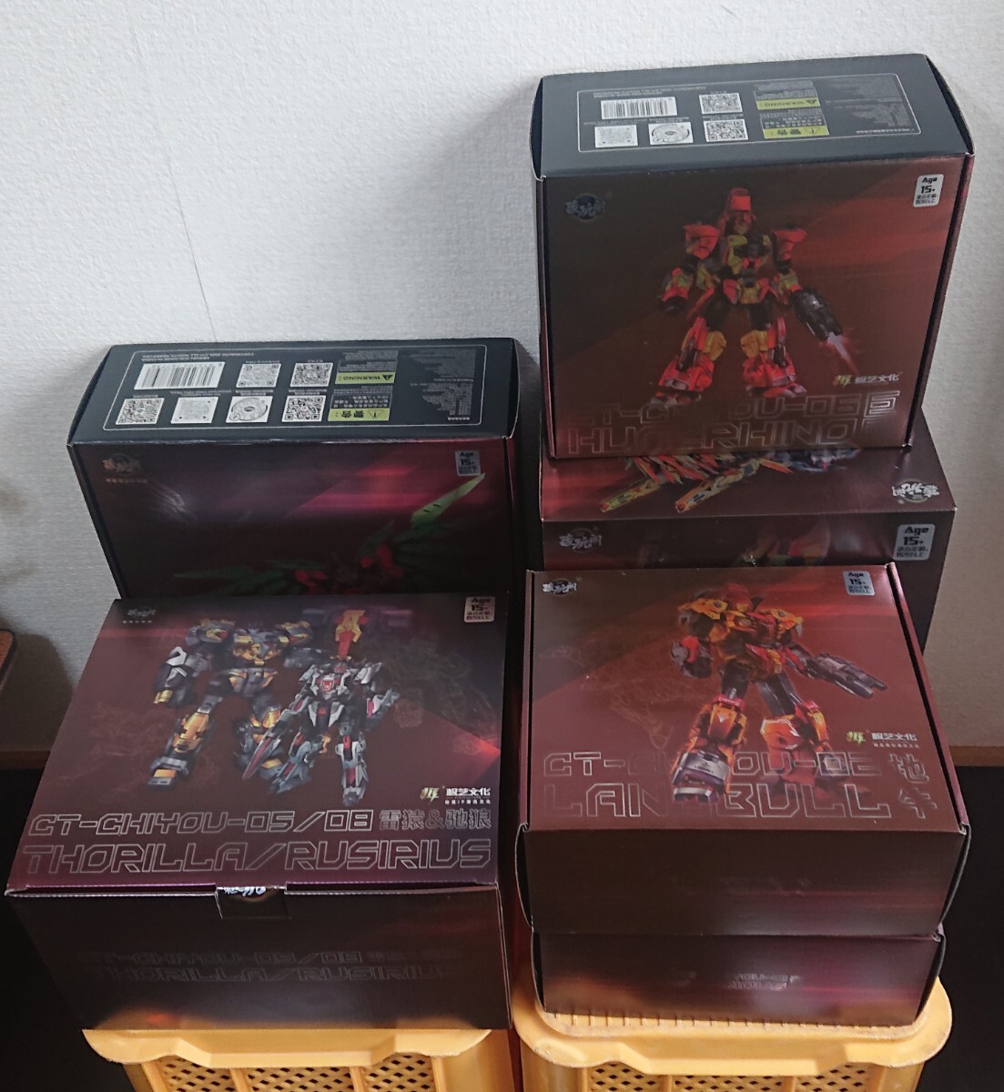 Cang-Toys CHIYOU 8体セット トランスフォーマー 非正規 Cang-Toys CHIYOU 8体セット トランスフォーマー 非正規