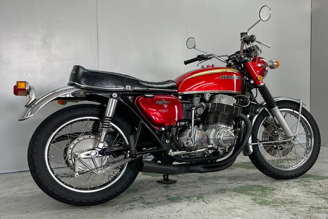 CB750Four K1 売り切り！１円スタート！レストアベース、部品取りにおすすめ！昭和46年式！社外マフラー！ウオタニSP2！全国配送！福岡佐賀の画像2