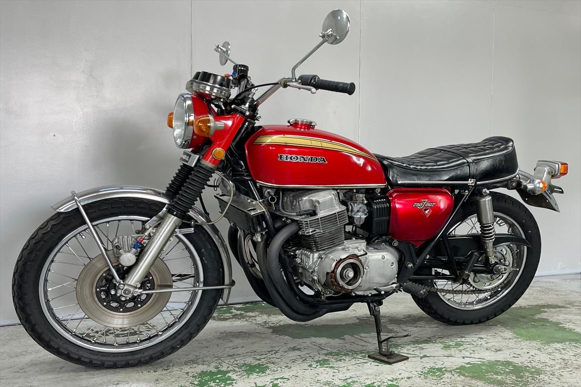 CB750Four K1 売り切り！１円スタート！レストアベース、部品取りにおすすめ！昭和46年式！社外マフラー！ウオタニSP2！全国配送！福岡佐賀の画像6