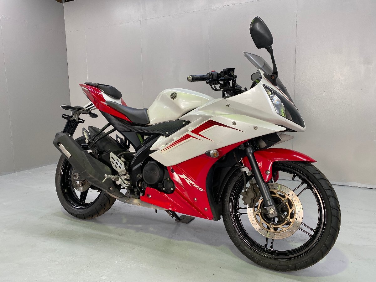 YZF-R15 売り切り！１円スタート！☆始動動画有☆1CK0！ノーマル！インジェクション！スーパースポーツ！検）GSX-R150 全国配送！福岡佐賀_画像1