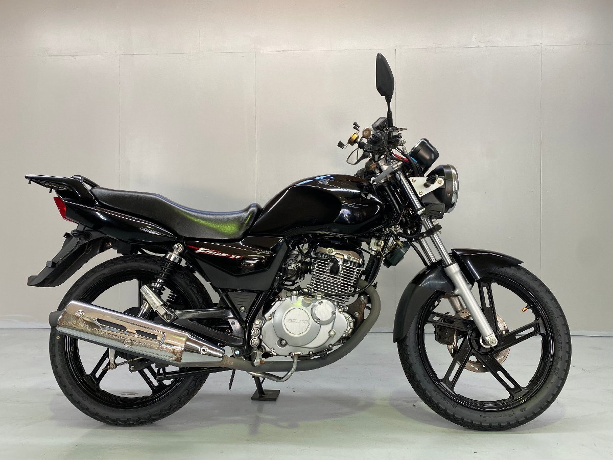 EN125-3F 売り切り！１円スタート！☆始動動画有☆エンジン好調！LC6PCJ ！ノーマル！キャブ車！検）CBF125 YBR125 全国配送可能！福岡佐賀の画像1