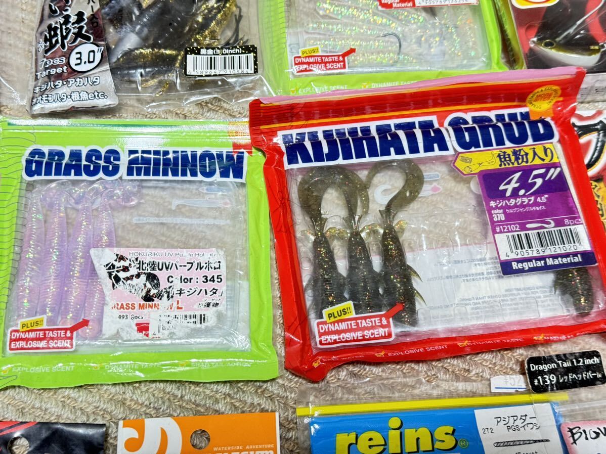 まとめ売り■ロックフィッシュ根魚用■ワーム/フックなどセット ルーディーズ/ハタ喰い蝦ハタ喰い魚子/グラスミノーの画像6