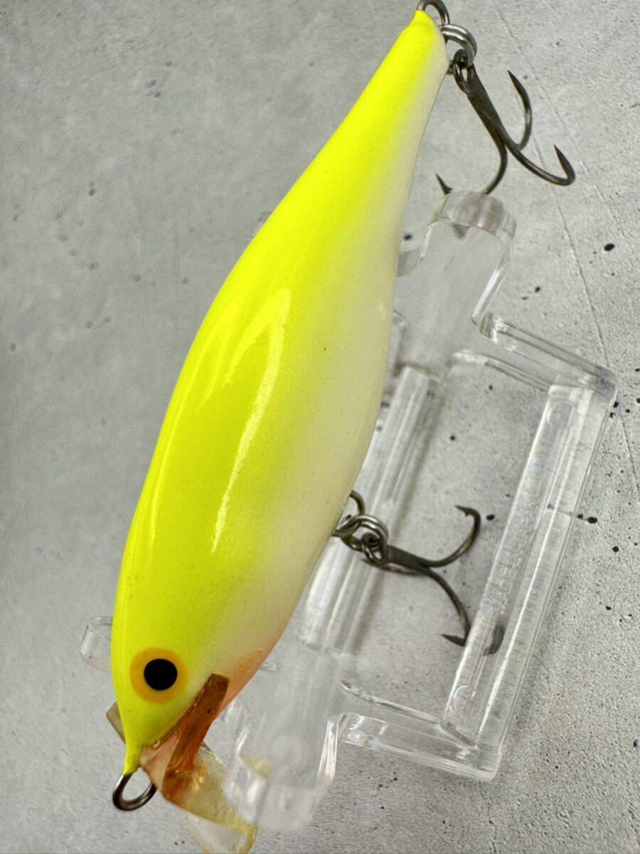 美品■ラパラRapala■シャローシャッドラップ 7cm SSR7 チャートバックパール_画像6