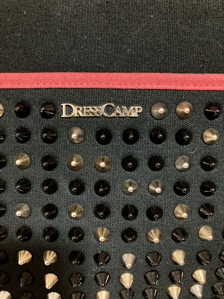 [DRESSCAMP] bag 2way clutch shoulder bag studs Dress Camp mode dome stay k