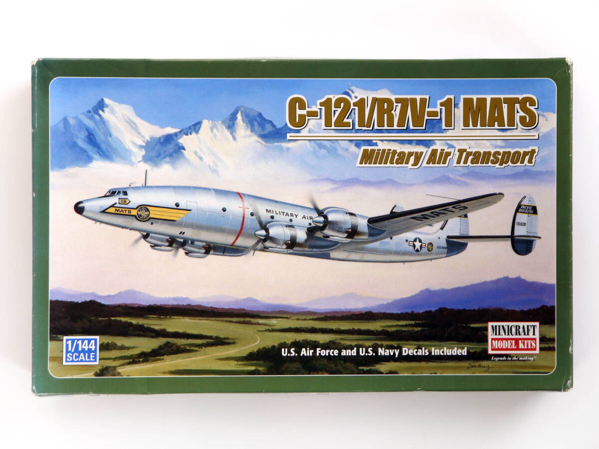 =☆= 1/144 C-121/R7V-1 MATS ミニクラフト アメリカ 空軍 軍用機 未開封・未組立_ミニクラフト 1/144 C-121 未開封・未組立