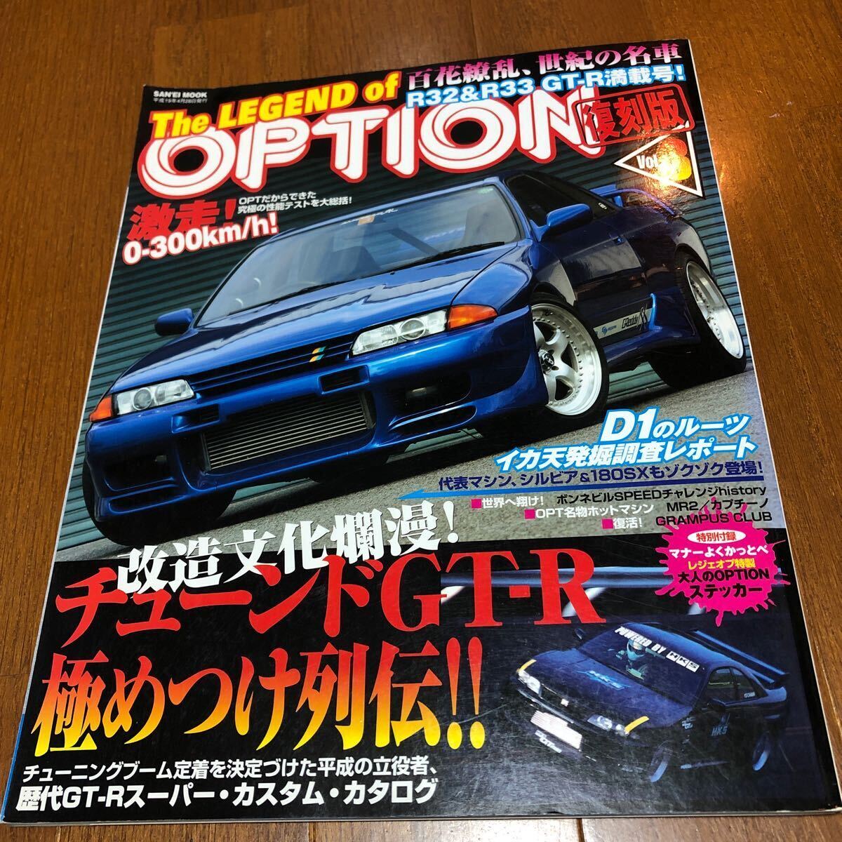 OPTION 復刻版 Vol3 The LEGEND of OPTION ドリフト　最高速　チューニング　G-ワークス OPTION2_画像1