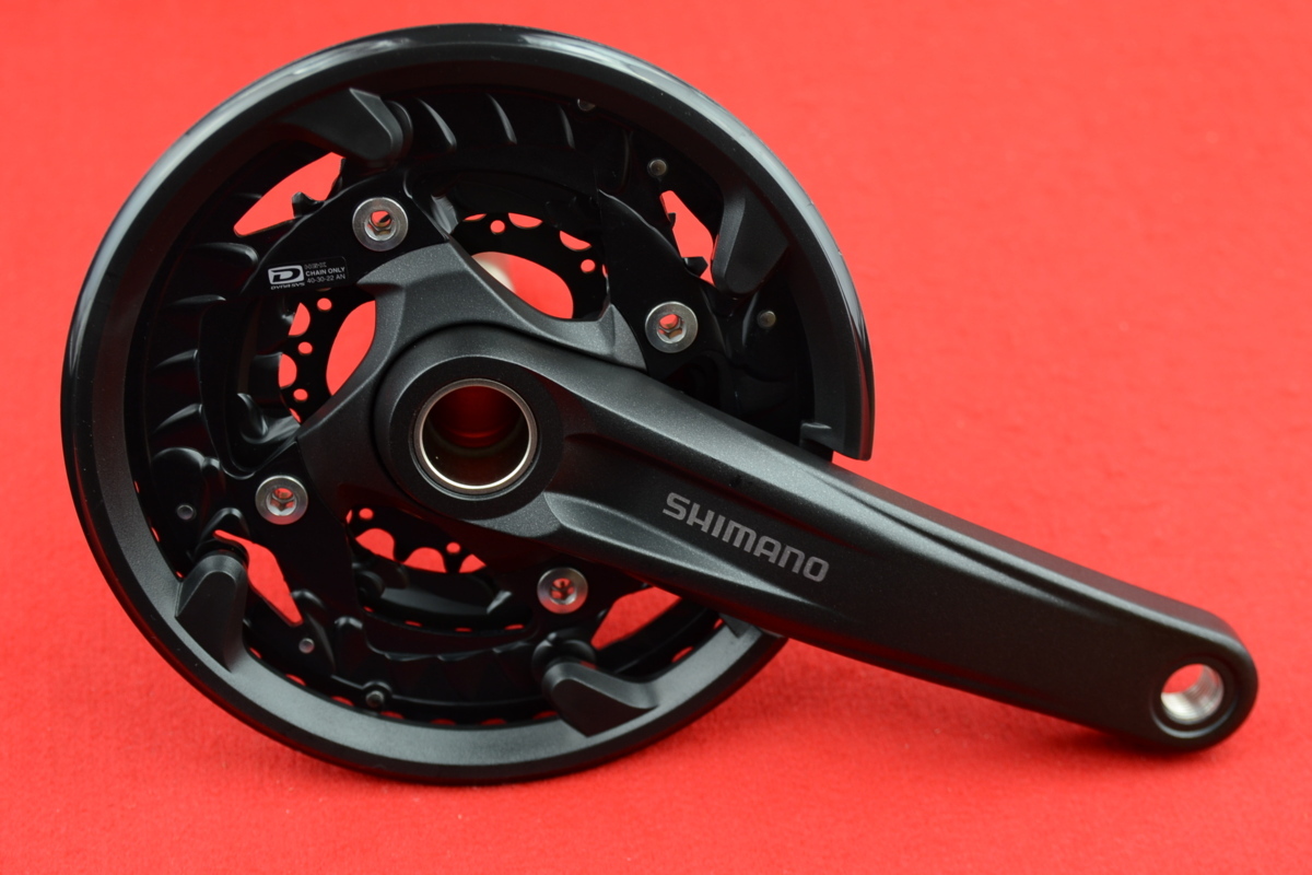 新品★SHIMANO◆FC-MT500★シマノ★ホローテック2★40-30-22T★チェーンガード取外し可能★ D1_画像2