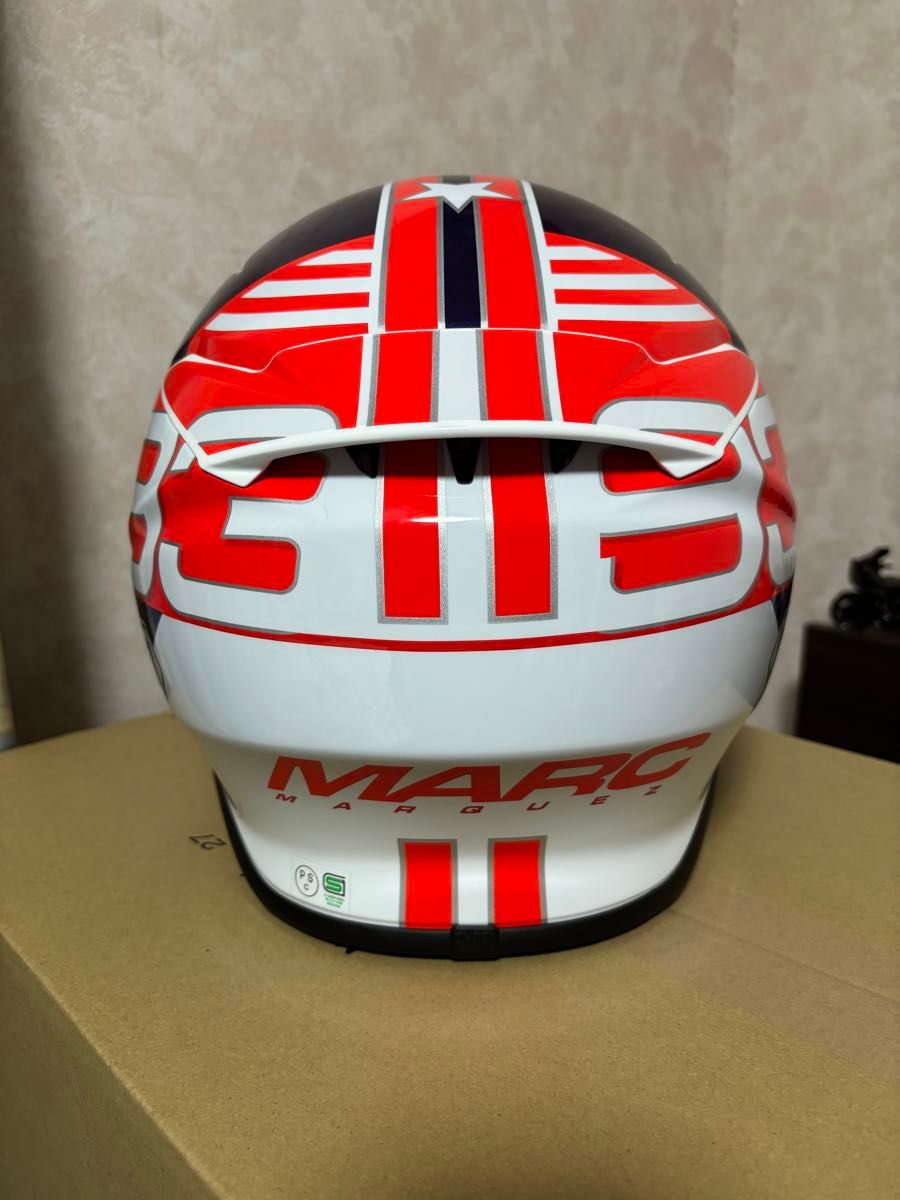 SHOEI Z-8 MARQUEZ AMERICAN SPIRIT (マルケスアメリカンスピリット) TC-10 XLサイズ