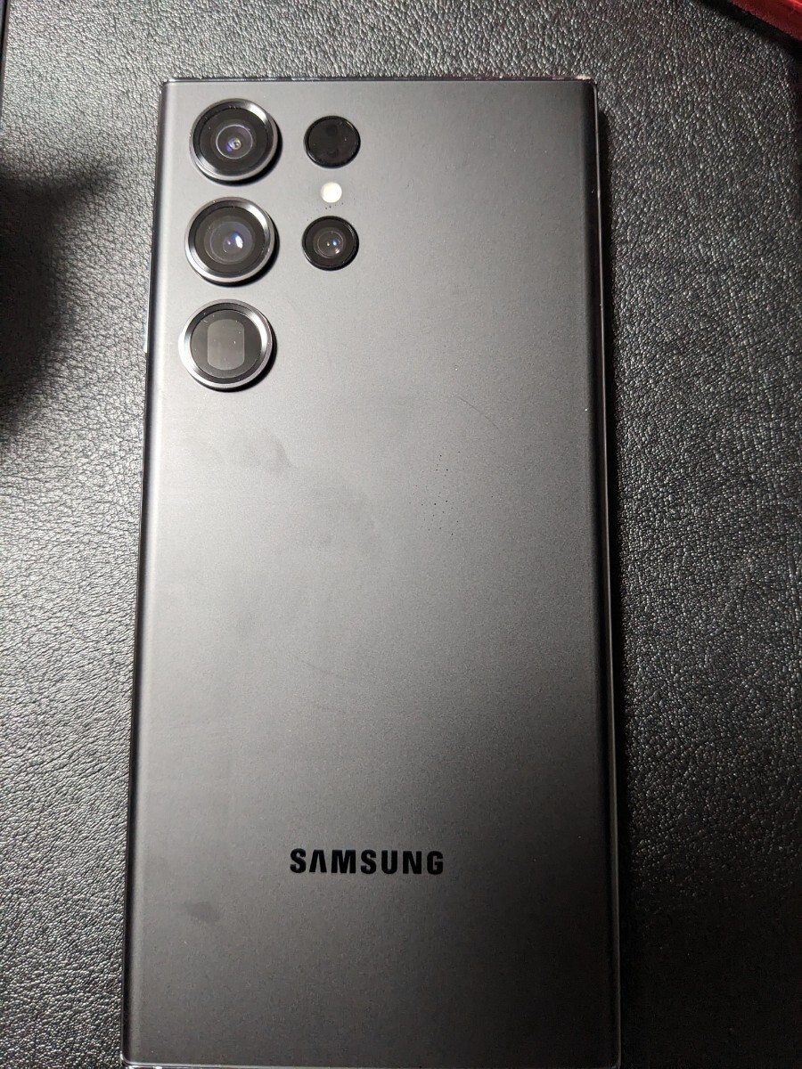 Samsung Galaxy S23 Ultra Phantom Black 256GB US版 SIMフリー ブラック 本体のみ 訳あり 通信可能の画像2