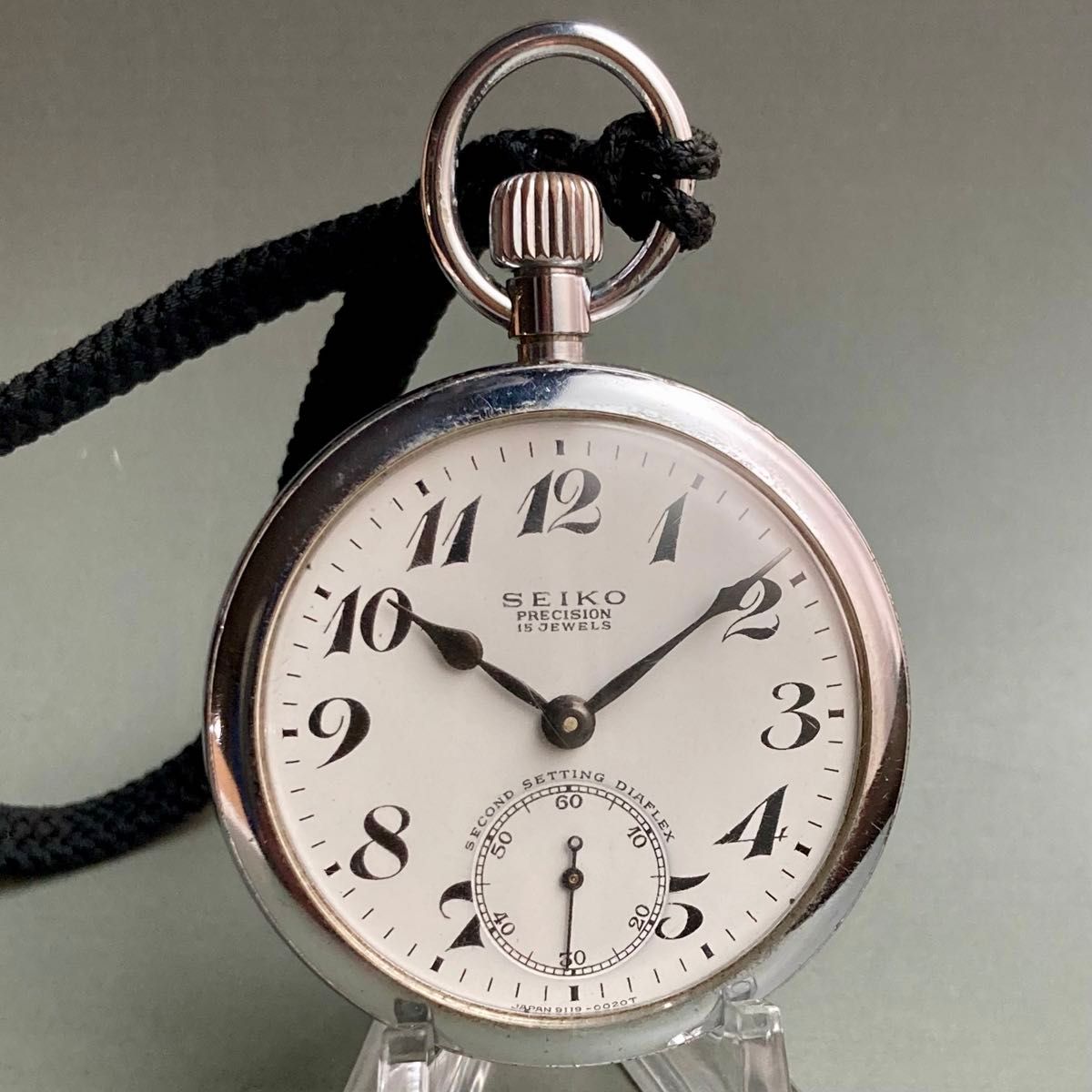 鉄道時計 SEIKO セイコー 手巻き 懐中時計 レトロ アンティーク 動作品】セイコー SEIKO 懐中時計 1967年 昭和42年 手巻き 秋鉄