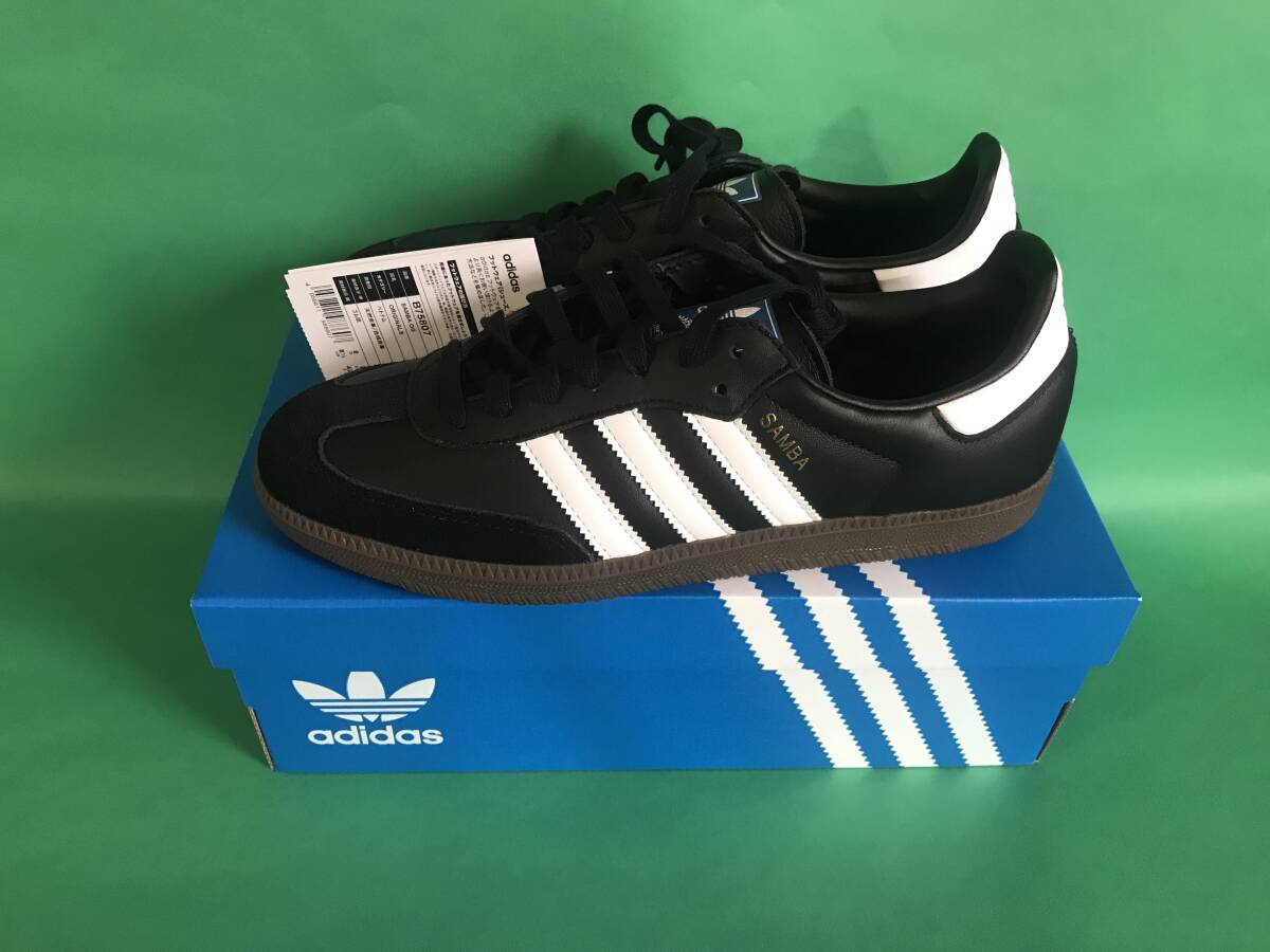 SAMBA OG 26.5 unused CORE BLACK~B75807( core black / foot wear white / chewing gum )