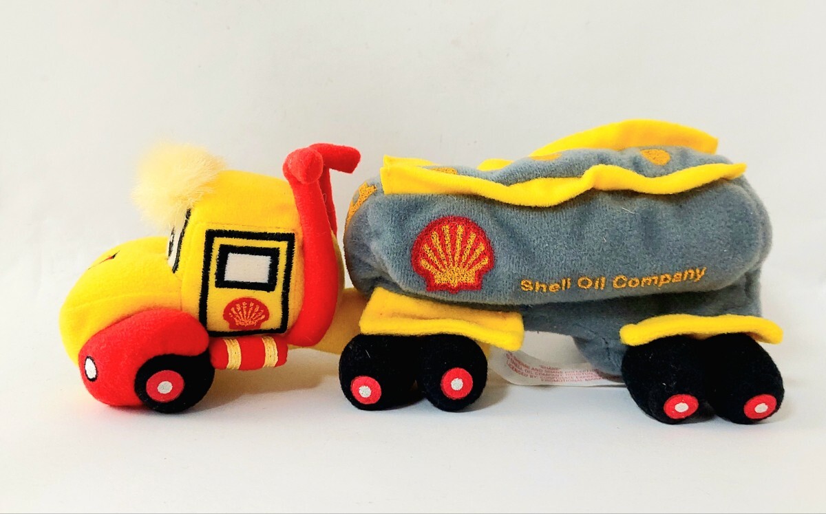  стоимость доставки 300 иен ~* редкий! Sherry she-n коллекция [Shell Oil Tanker Truck ракушка масло язык машина грузовик ] мягкая игрушка игрушка TOY