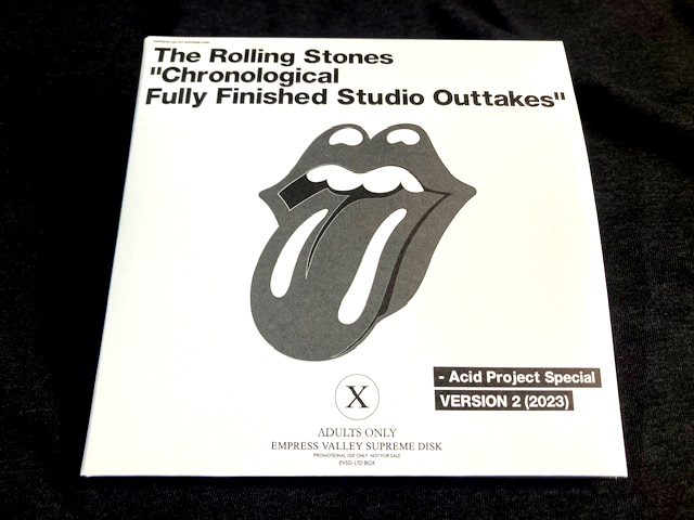●Rolling Stones - Chronological Fully Finished Studio Outtakes : Empress Valley プレス4CD見開き紙ジャケット_画像1