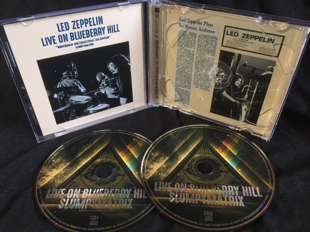 ●Led Zeppelin - Live On Blueberry Hill Slumpymatrix : Magic Pyramid Music プレス2CD_画像2