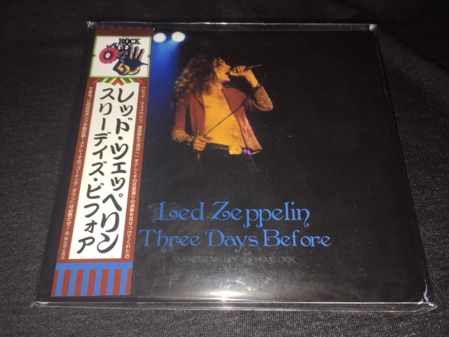●Led Zeppelin - スリーデイズ・ビフォア Three Days Before : Empress Valley プレス2CD見開き紙ジャケットの画像1