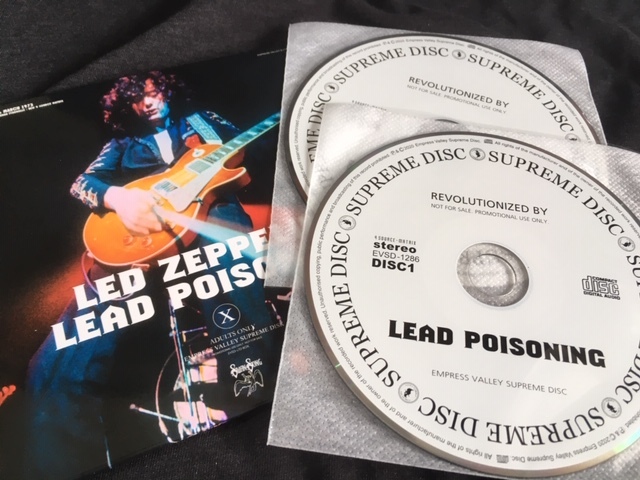 ●Led Zeppelin - Lead Poisoning : Empress Valley 2CD紙ジャケットの画像3