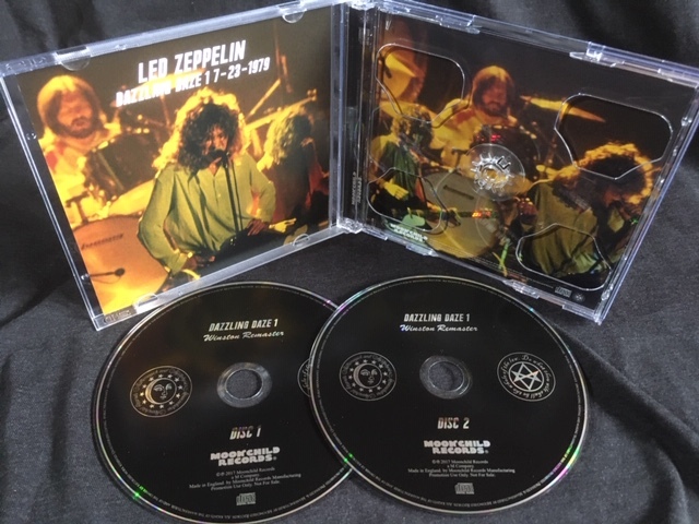●Led Zeppelin - Dazzling Daze 1 Winston Remaster : Moon Child プレス2CDの画像2