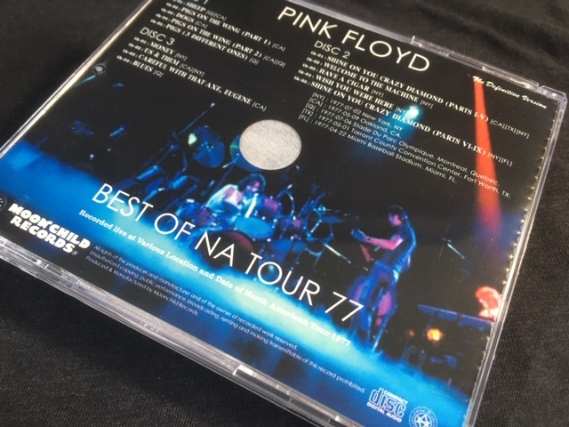 ●Pink Floyd - Best Of NA Tour : Moon Child プレス3CDの画像2