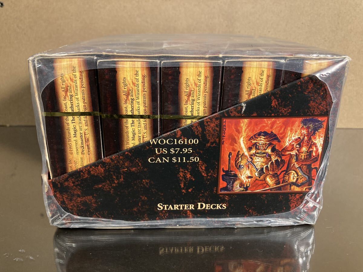 MTG 第4版 スターター ボックス 新品 未開封 英語版 Magic The Gathering 4ED Starter Deck BOX seald English_画像3