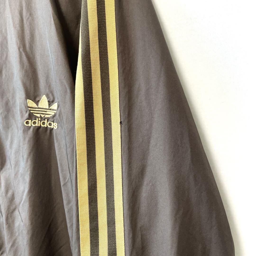 希少5XLサイズ/ブラウン×ゴールド/adidas アディダス トラック 希少5XLサイズ/ブラウン×ゴールド/adidas アディダス トラック