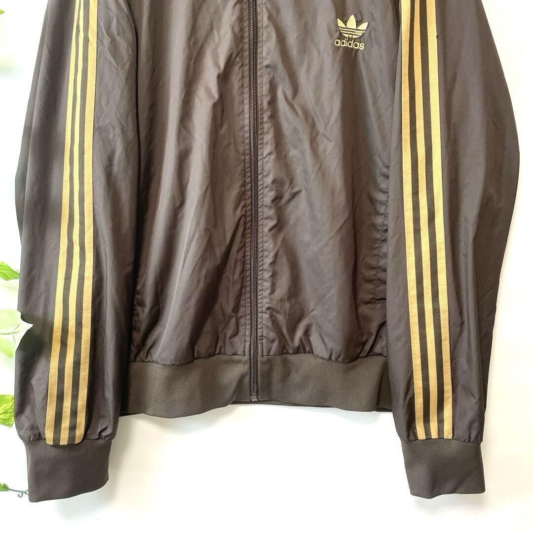 希少5XLサイズ/ブラウン×ゴールド/adidas アディダス トラック 希少5XLサイズ/ブラウン×ゴールド/adidas アディダス トラック