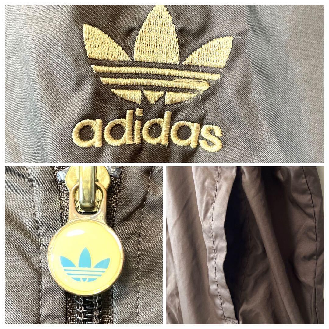 希少5XLサイズ/ブラウン×ゴールド/adidas アディダス トラック 希少5XLサイズ/ブラウン×ゴールド/adidas アディダス トラック