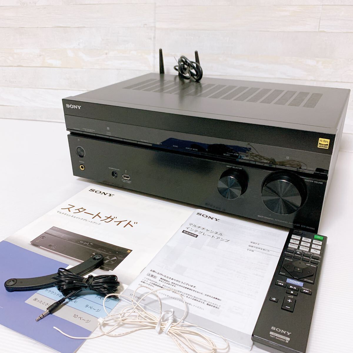 美品】 SONY マルチチャンネルインテグレートアンプ STR-DN1080