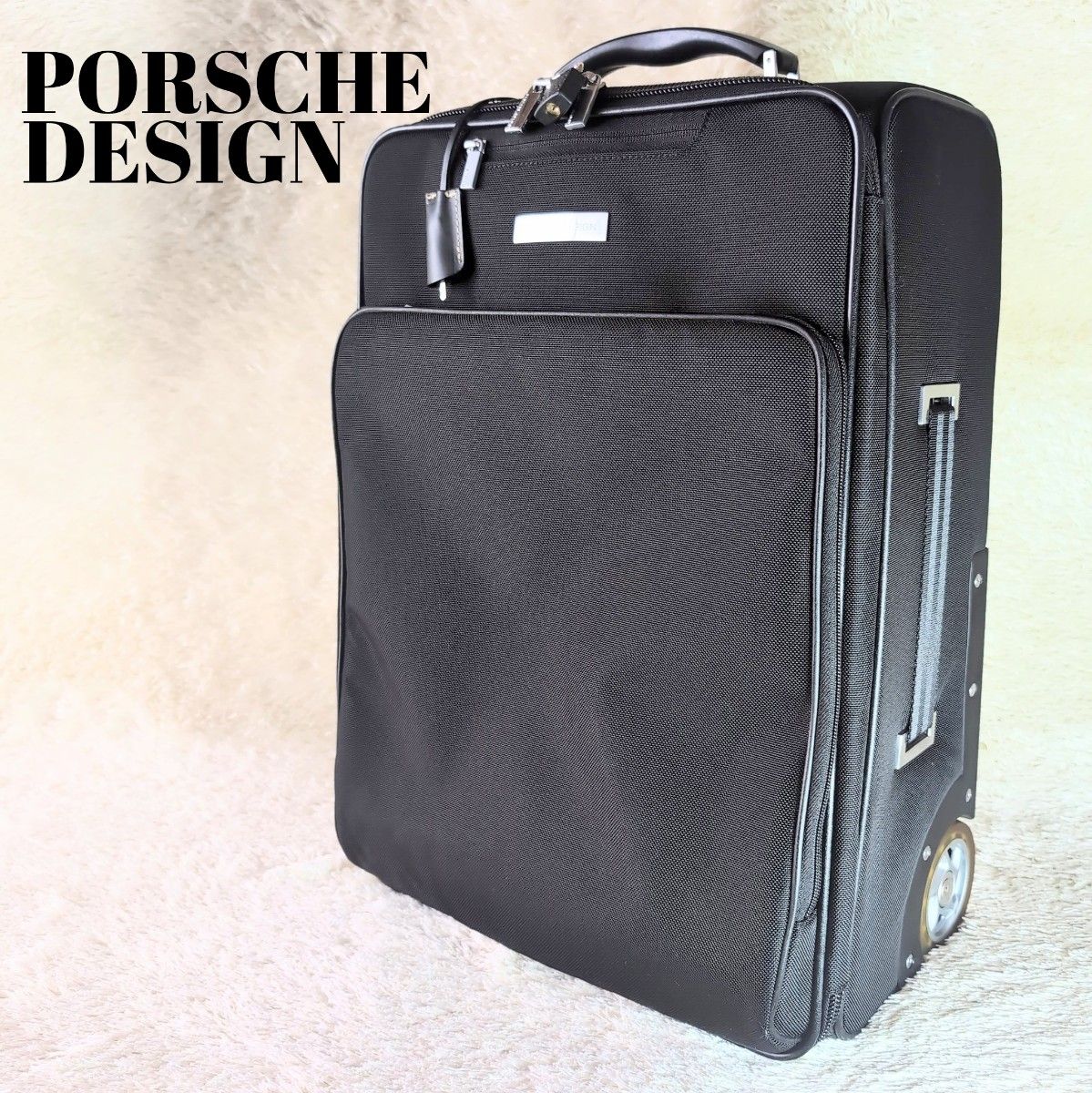 【傷有】 PORSCHE DESIGN キャリーケース キャリーバッグ ビジネスバッグ メンズ ポルシェデザイン ブラック
