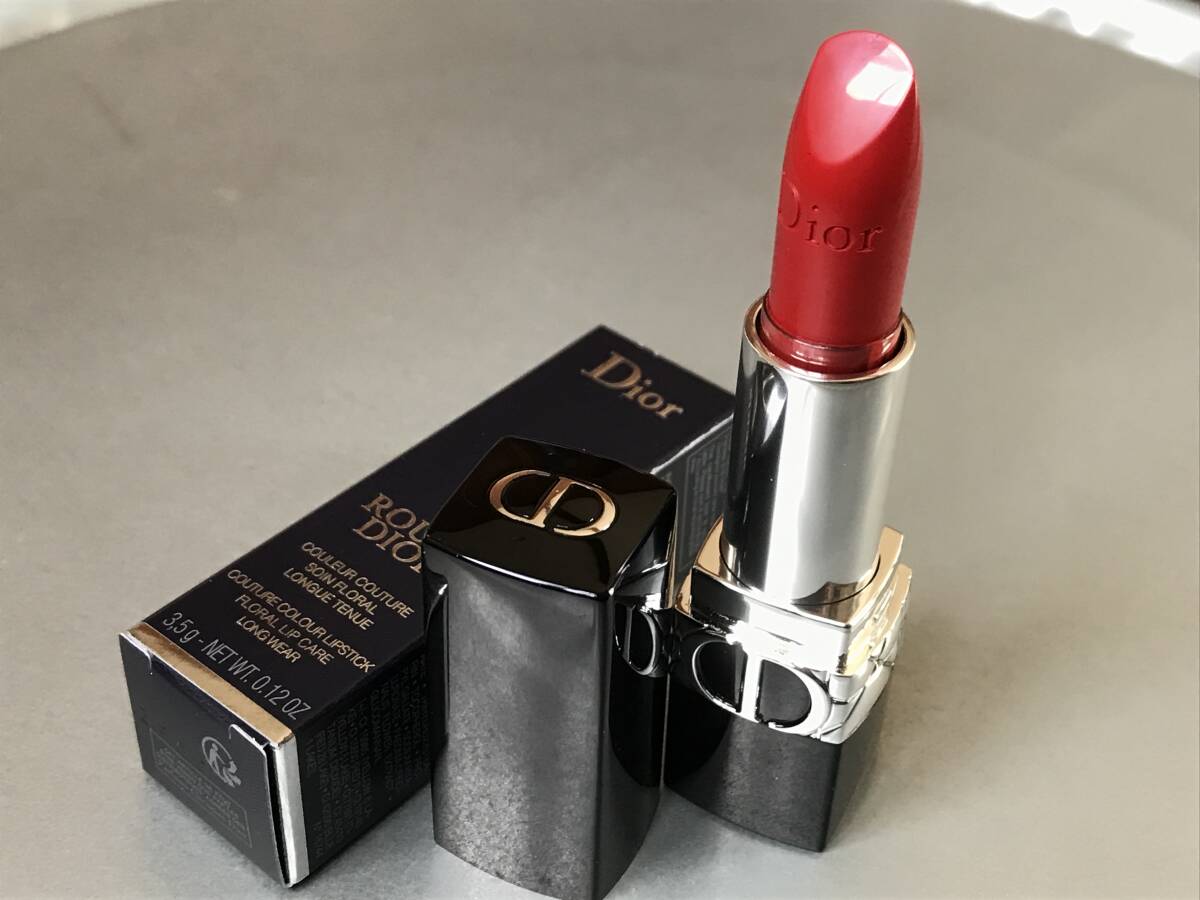 * Dior Dior rouge Dior 999 S satin lipstick unused outside fixed form 120 jpy *