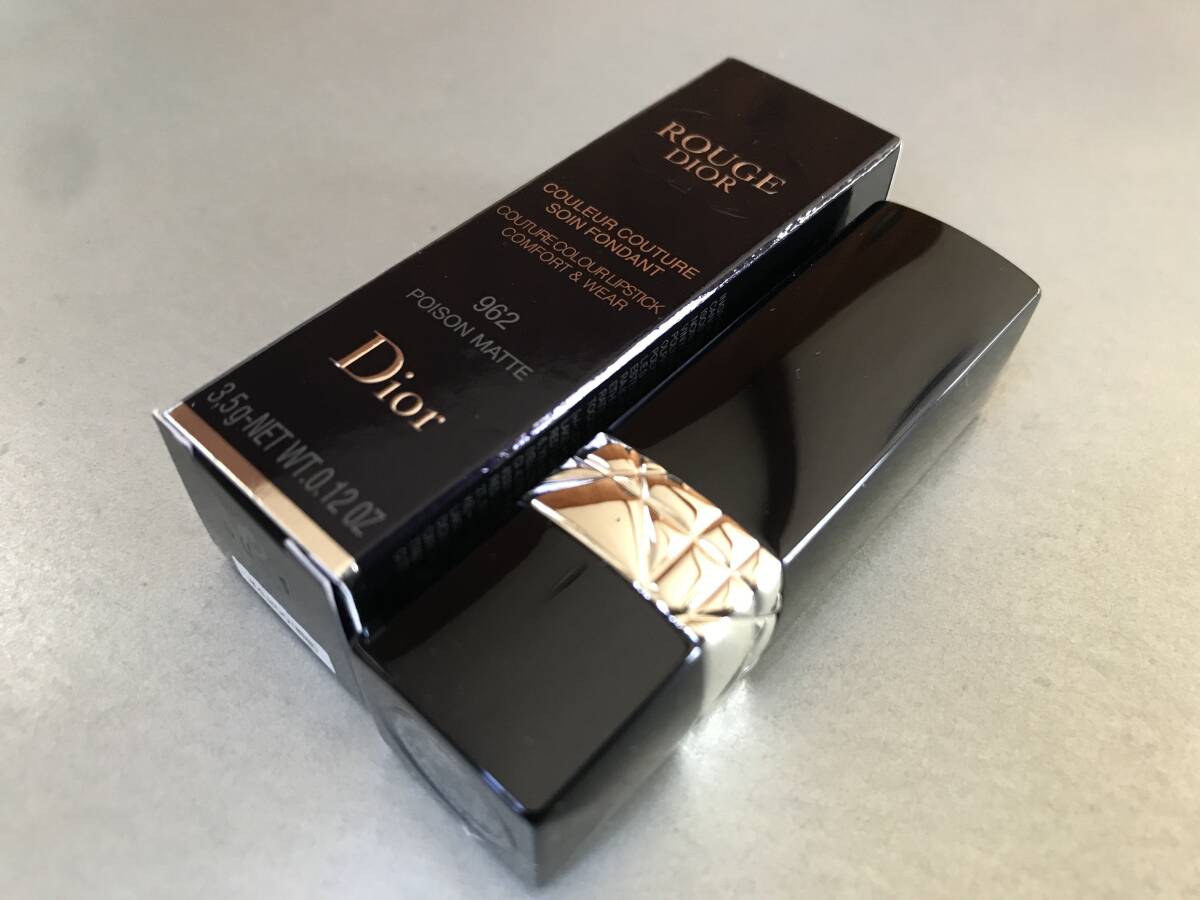 * Dior Dior rouge Dior 962pwazon mat lipstick unused outside fixed form 120 jpy *