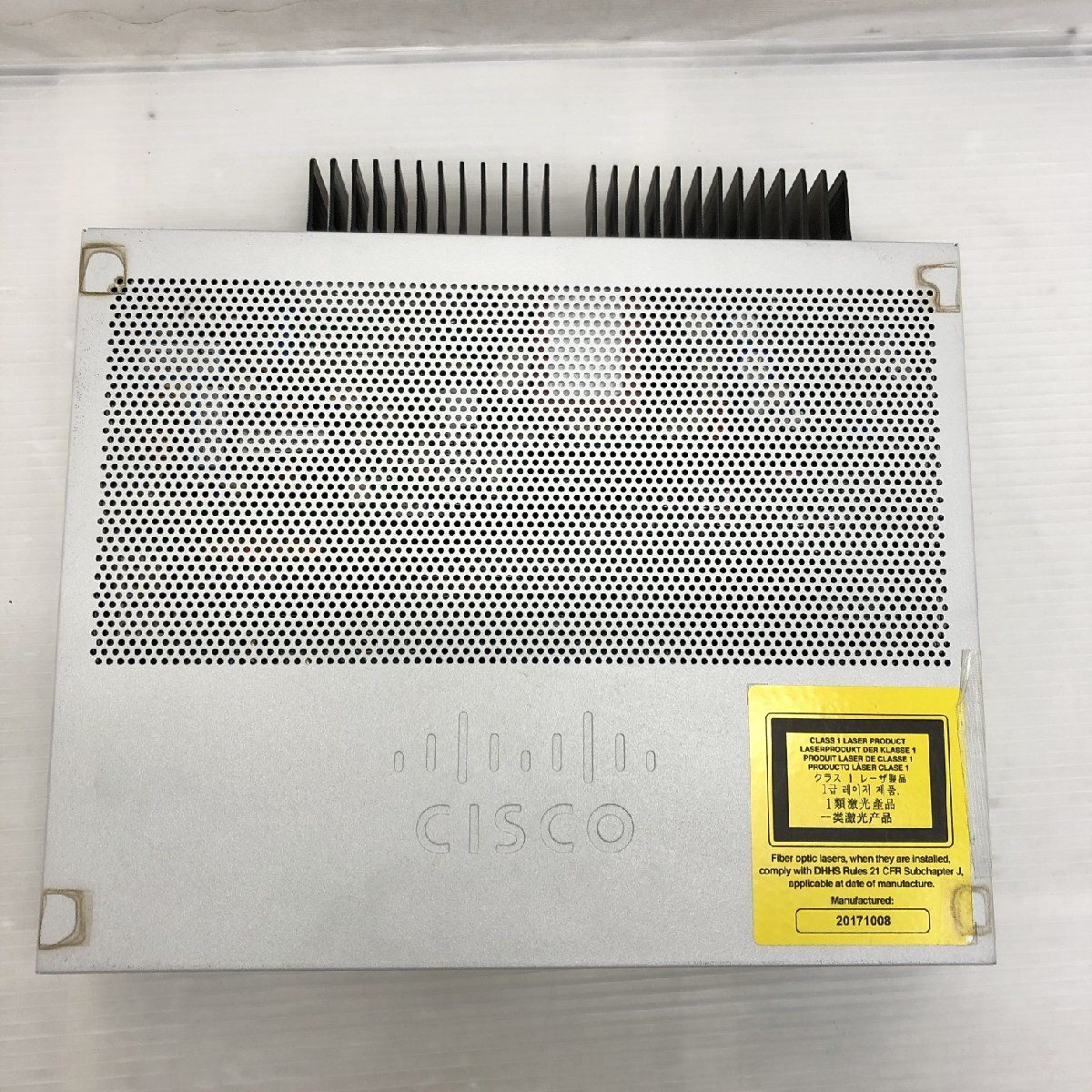 1週間保証 初期化済 CISCO Catalyst 2960-L Series WS-C2960L-16PS-LL イーサネットハブ T007712_画像3