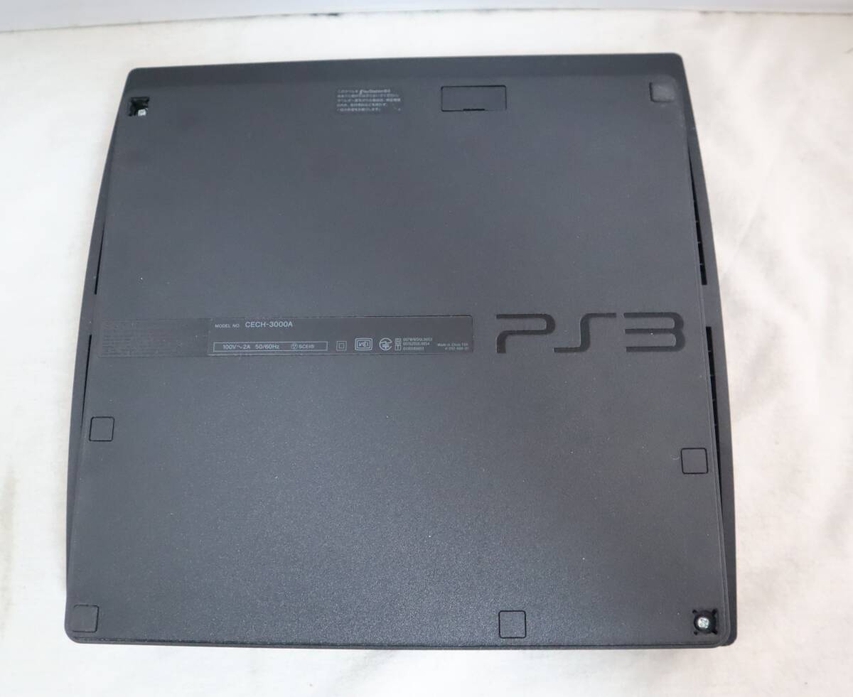 ③SONYソニー◆PS3プレイステーション3◆CECH-3000A◆ブラック系◆元箱/電源コード/取説 付き◆動作確認OK_画像10