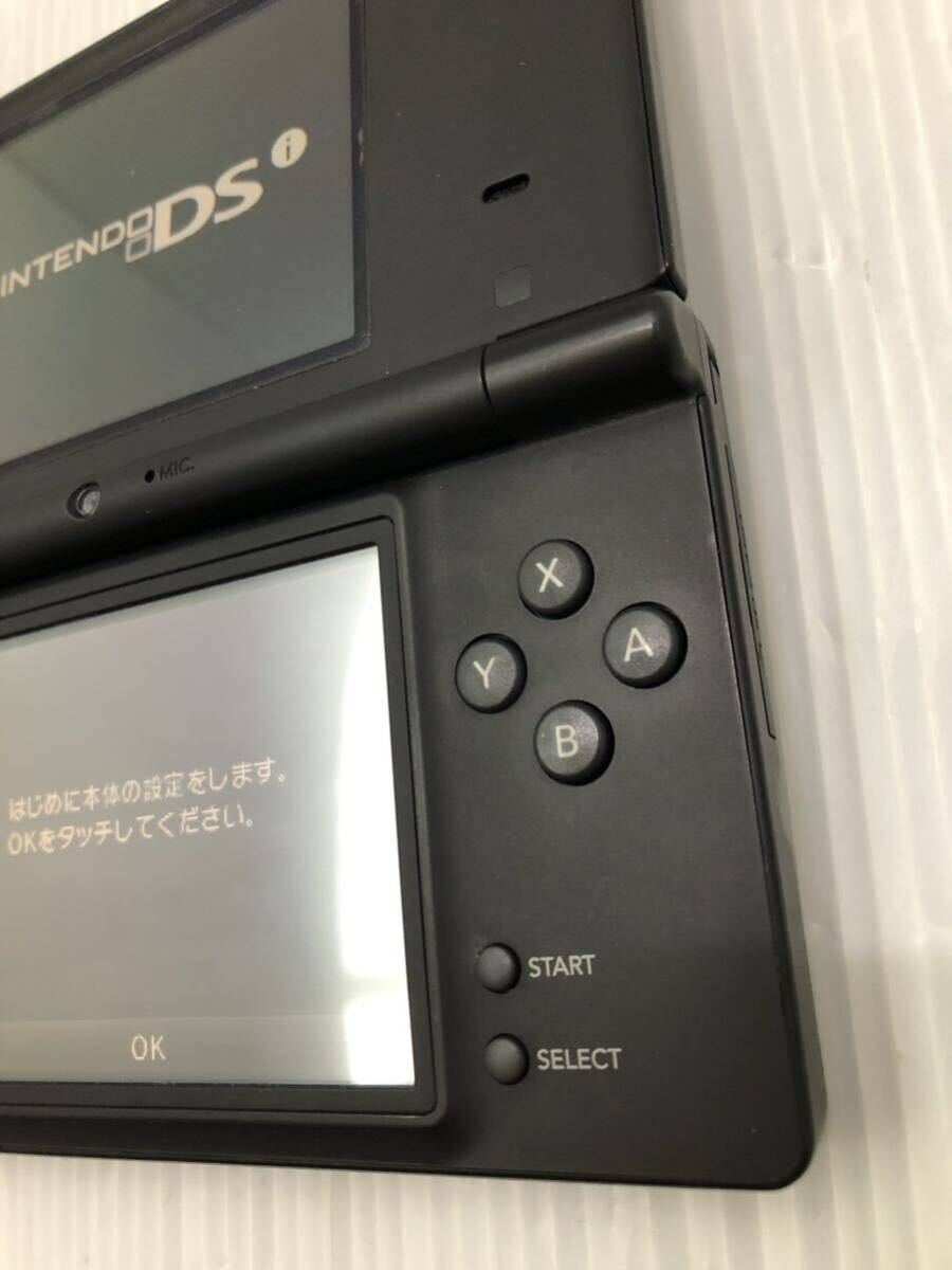 任天堂 ニンテンドーDSi 本体 TWL-001(JPN) マットブラック 動作良好 Nintendo ディーエスアイ ACアダプター Mat Black_画像3