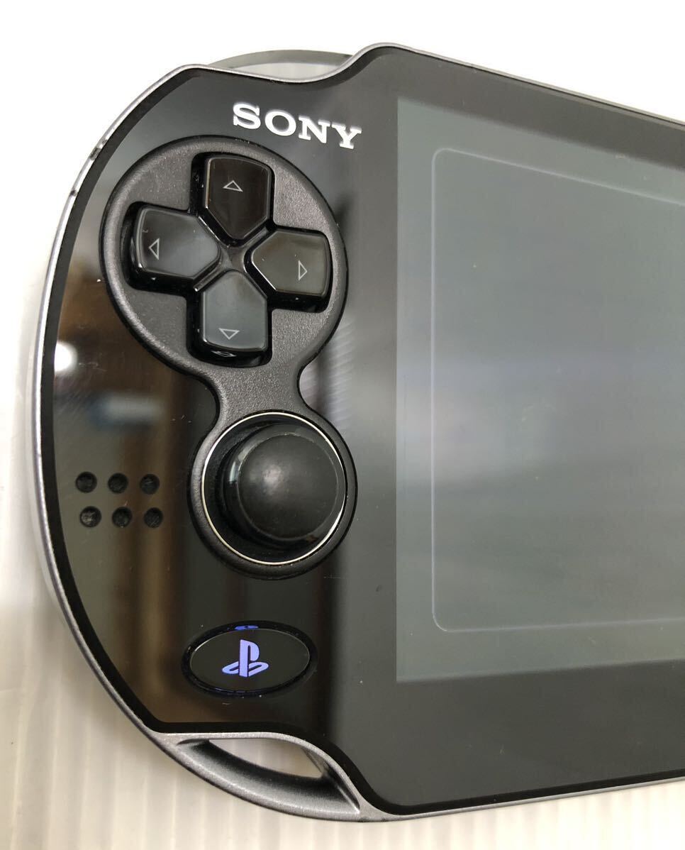 【完品】SONY PSVITA 本体 PCH-1000 討鬼伝 オリジナルモデルセット ver3.74 動作良好 ソニー PlayStation vita Wi-Fiモデル 鬼柄 ブラック_画像2