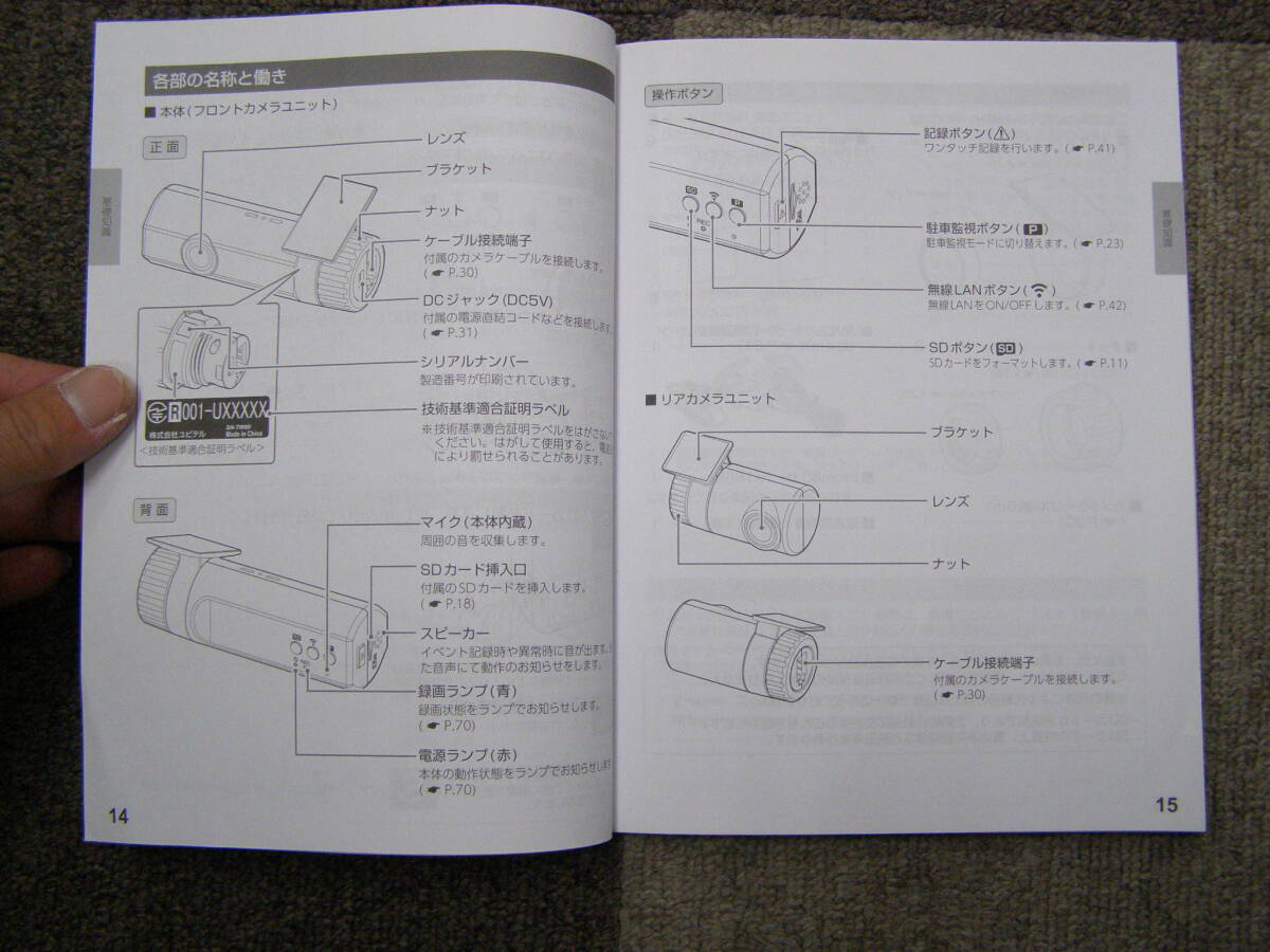 ‐A3628-　SN-TW80d　取扱説明書　Owner's Manual_画像2