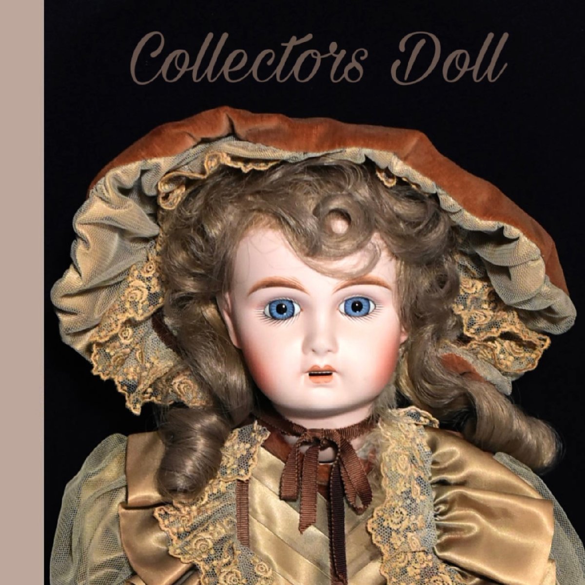 (1-3885)ビスクドール『コレクターズドール』collectors doll 女の子 人形 ドール doll ビスク ヴィンテージ 【緑和堂】_画像1