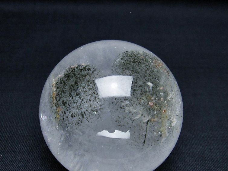 誠安◆天然石高級品ヒマラヤガーデン水晶丸玉 60mm [T62-15318]_画像2