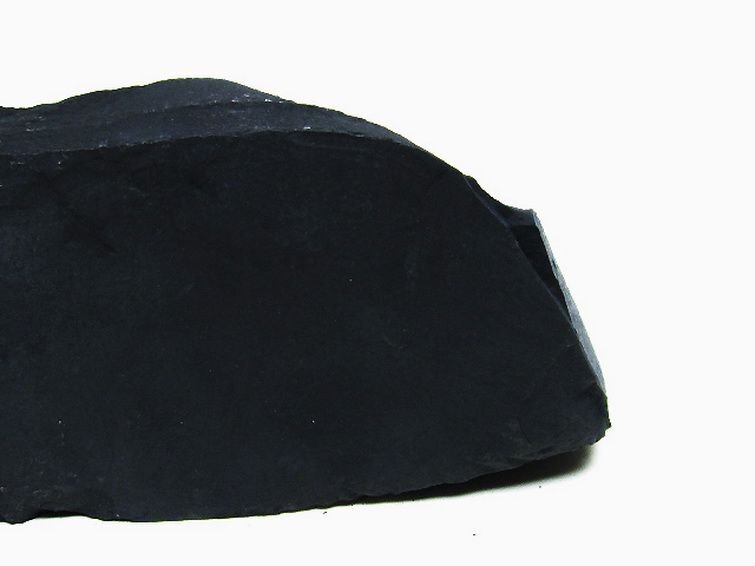 誠安◆超レア極品天然AAA北海道上ノ国町産 ブラックシリカ原石[T694-4382]の画像3