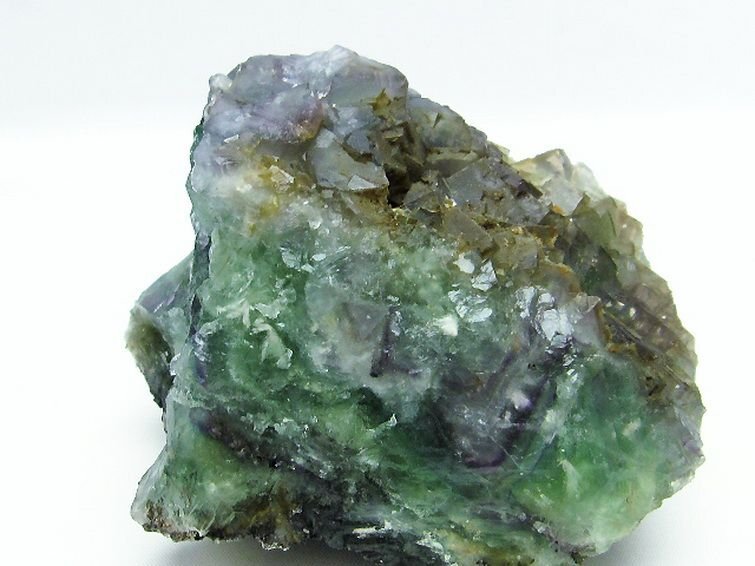 誠安◆天然石高級品エンジェルフェザー フローライト 原石[T41-755]の画像2