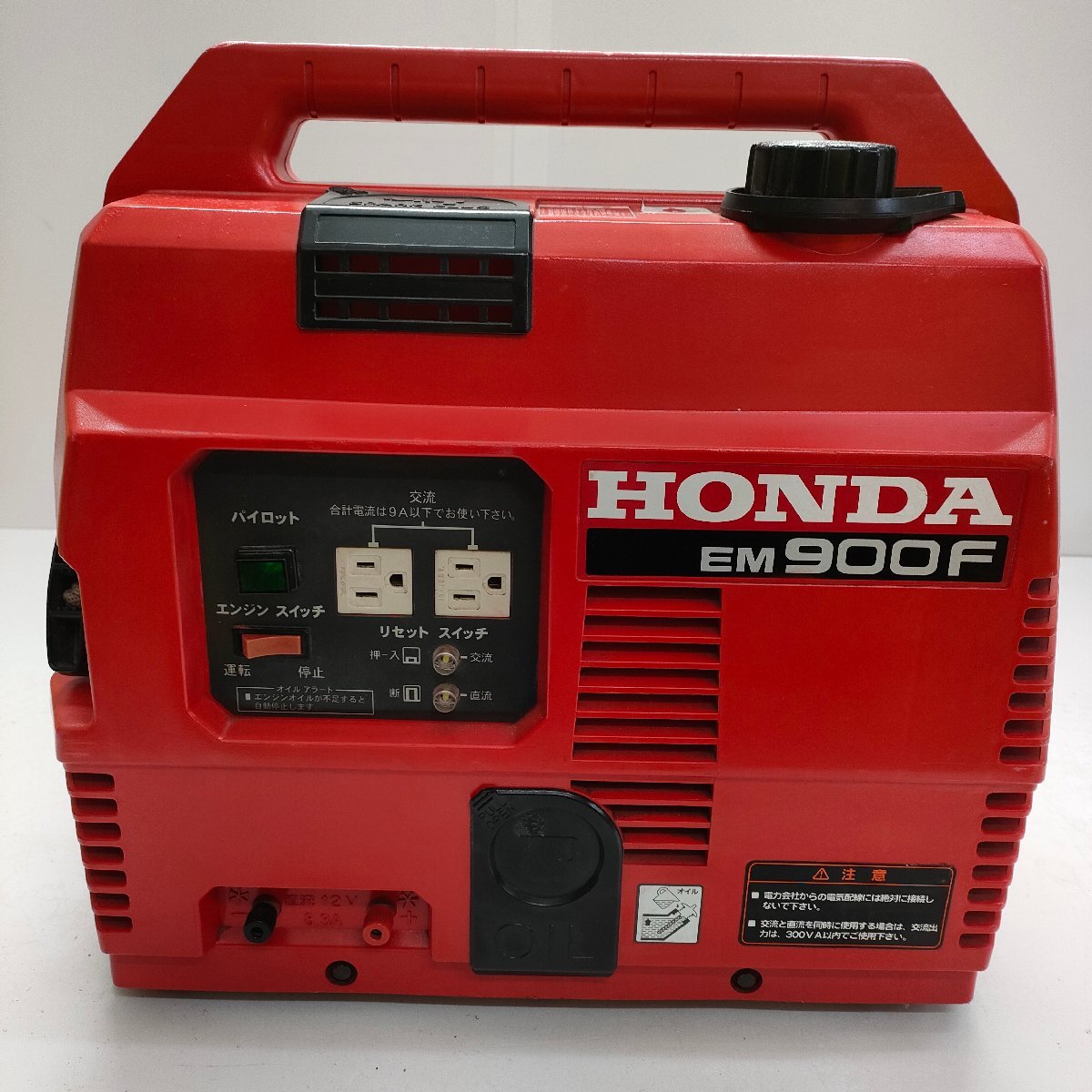 Σ【本田技研工業株式会社 HONDA ホンダ 発電機 EM900F 防災グッズ キャンプ アウトドア 非常用 バッテリー 屋外 災害対策】OK16976の画像1