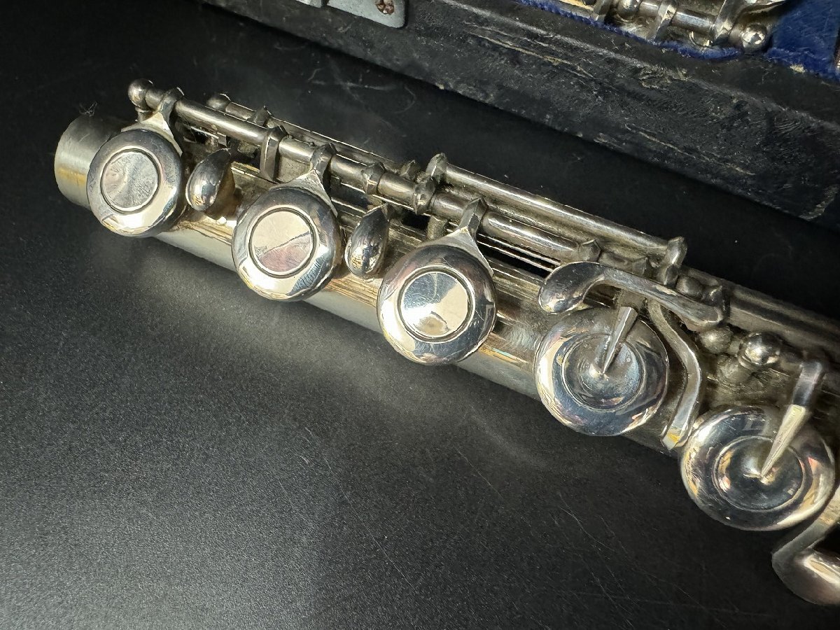 〓希少品【Muramatsu ムラマツ Flute EX フルート ハードケース付き ヴィンテージ 楽器 人気シリーズ】HO9466_画像2