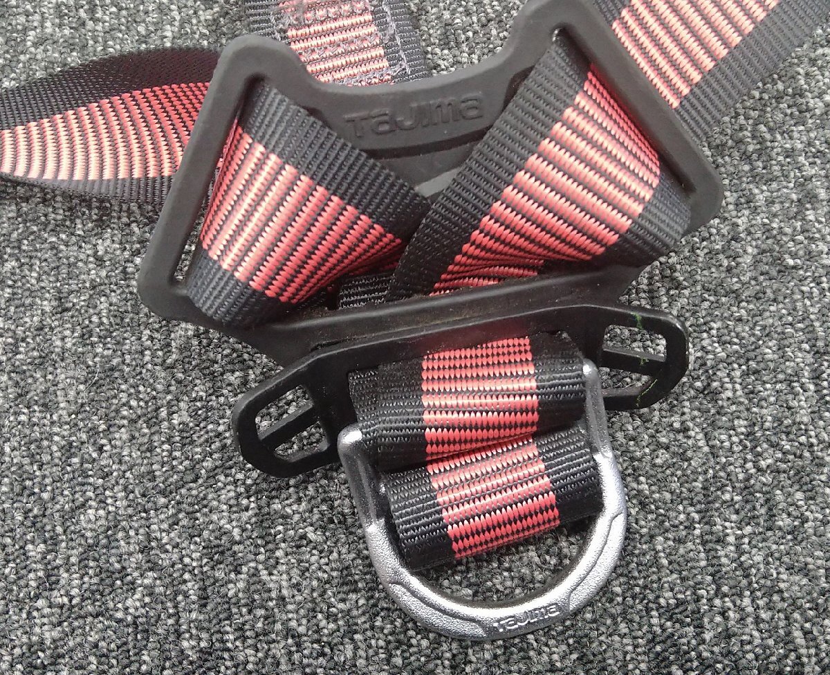 $ beautiful [TJM design tajima tool .. system stop for apparatus ( safety belt ) full Harness type Harness ZA line red L size AZAM-LRE]KH11687