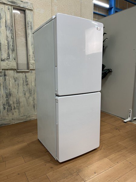 §綺麗【Haier ハイアール 2ドア ノンフロン 冷凍冷蔵庫 JR-NF148B 148L 100V 50/60Hz ホワイト 2019年購入】P03078