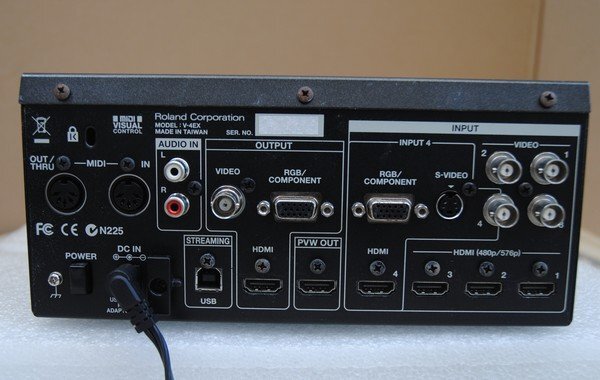 *[ Roland / Roland 4 channel * video * switch .-V-4EX VIDEO SWITCHER ] compact * video * mixer P02291