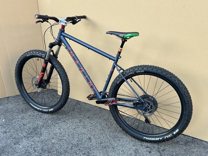 #MTB 完成車【MARIN BIKES PINE MOUNTAIN ONE マウンテンバイク SIZE:L 29インチワイドタイヤ シマノSLX ROCKSHOX サテンカラー】P03027の画像2