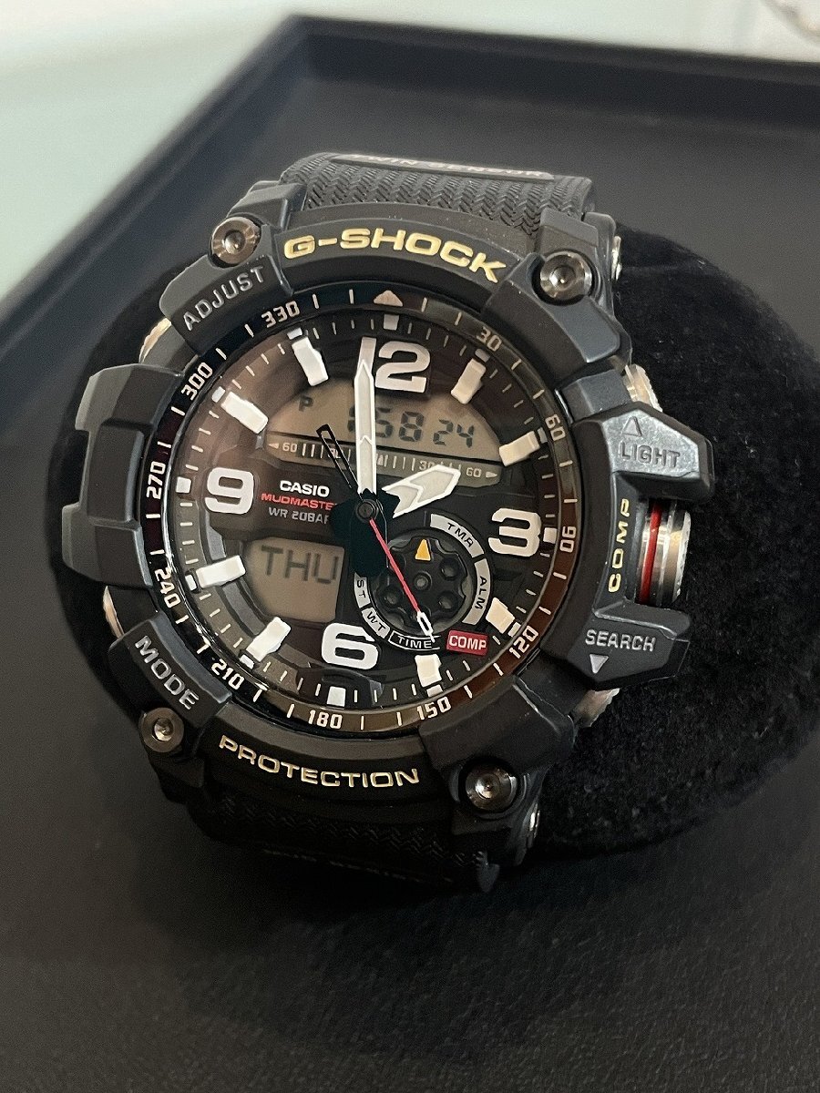 ★大人気【CASIO カシオ G-SHOCK GG-1000-1AJF 5476 MUDMASTER マッドマスター 生産終了 稼働品 綺麗 アウトドア 運動時 登山】NA00951_画像10