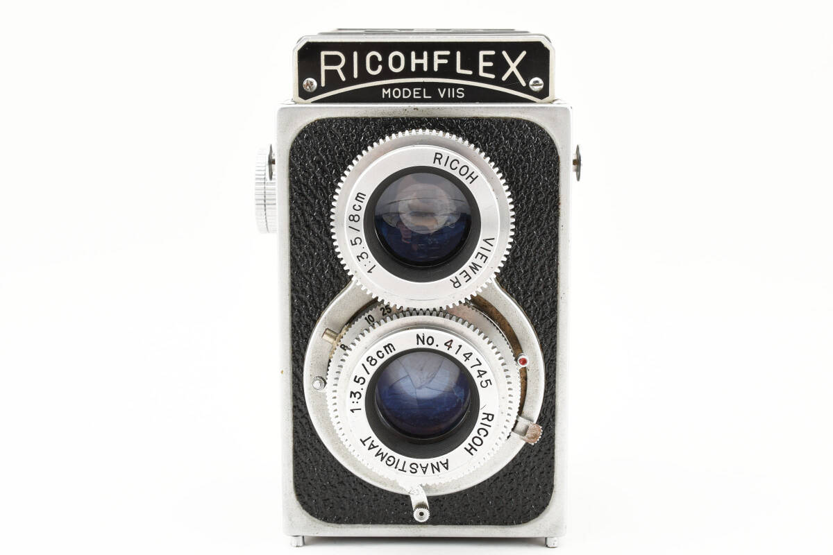 RICOHFLEX リコーフレックス MODEL VII S VIIS 二眼レフ フィルムカメラ 2085513 ジャンク A10　_画像1